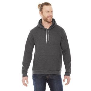 F498W American Apparel Flex Fleece Pullover Hoodie Dark Heather Grey 2XS